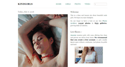Desktop Screenshot of kindgirls.com